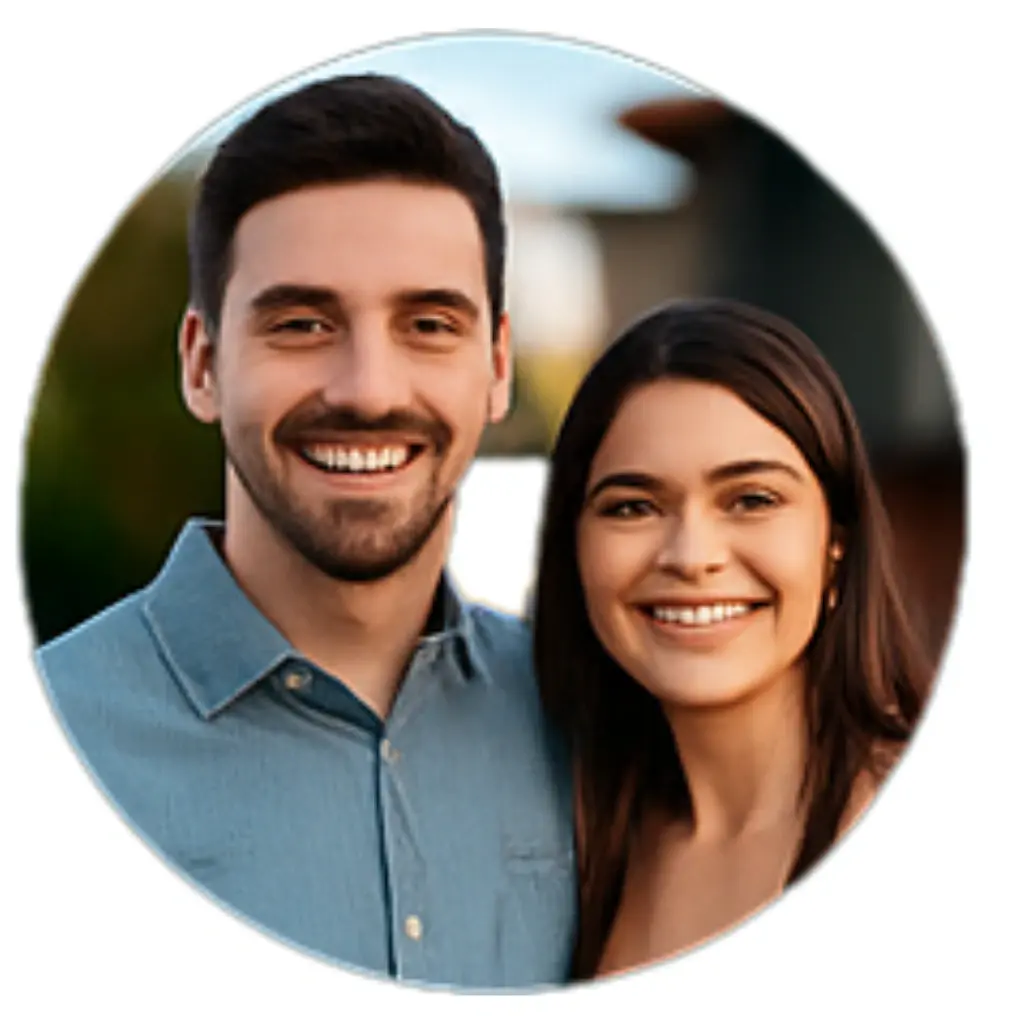 Hibrit Design ev sahibi Zeynep ve Murat