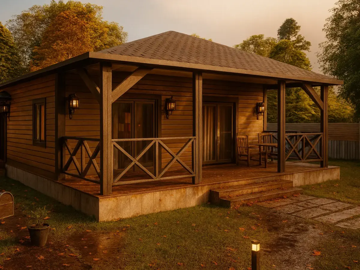 100 m² 2Plus1 Tek Katlı Çelik Ev | Hibrit Design