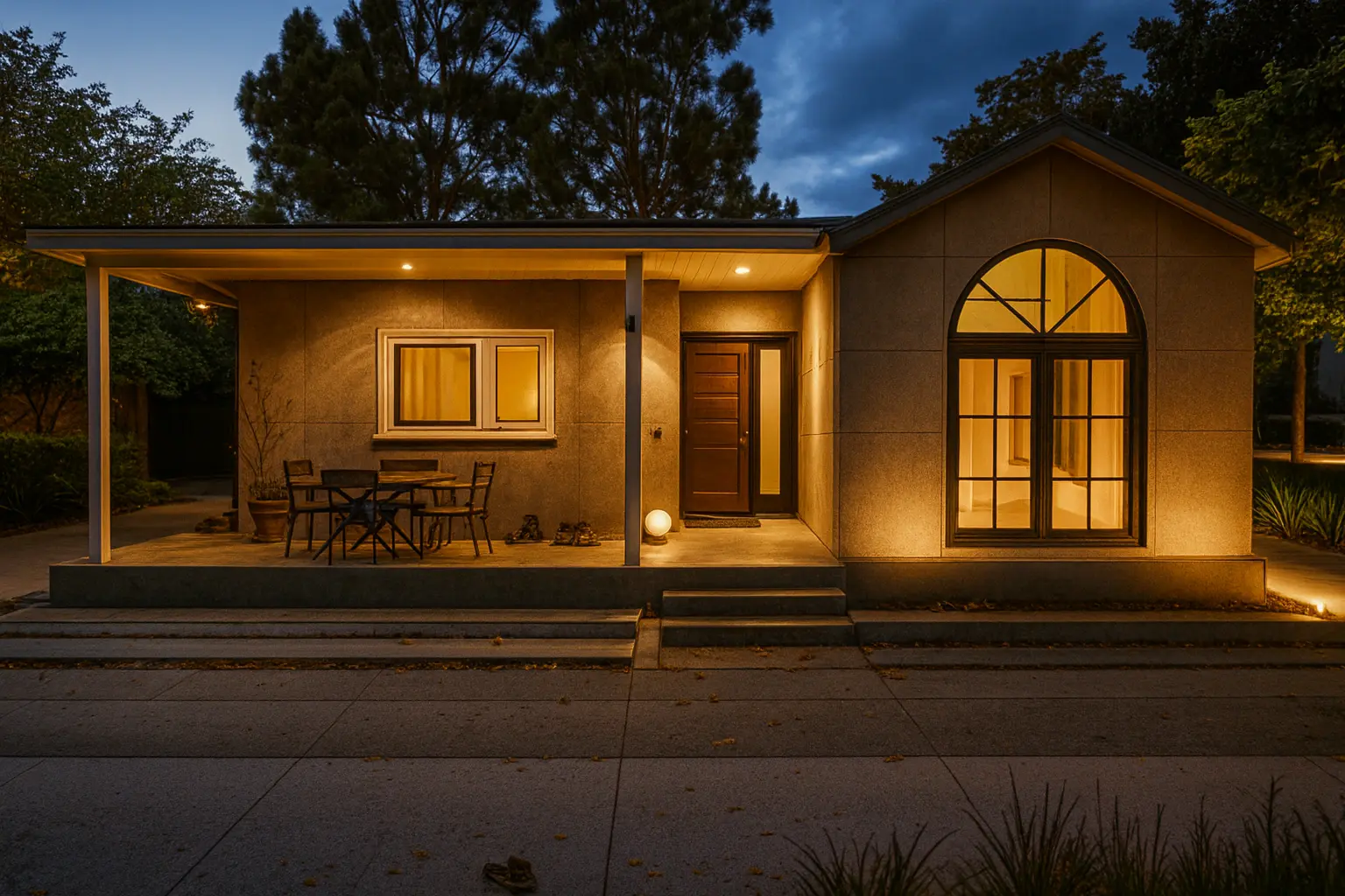 100 m² 2Plus1 Tek Katlı Çelik Ev 2 | Hibrit Design