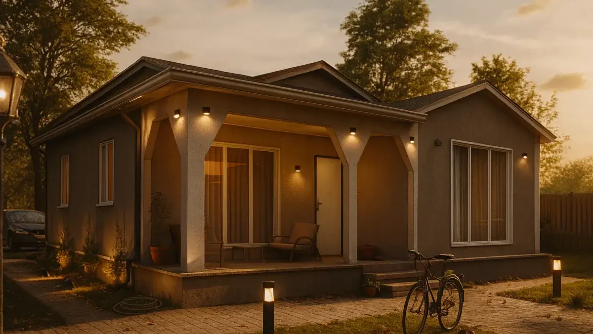 90 m² 2Plus1 Tek Katlı Çelik Ev Tekirdağ E1759404433683 | Hibrit Design