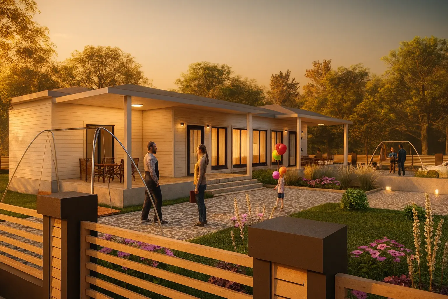 HDS-095 174 m² 4Plus1 Tek Katlı Çelik Ev Modern Tasarim | Hibrit Design