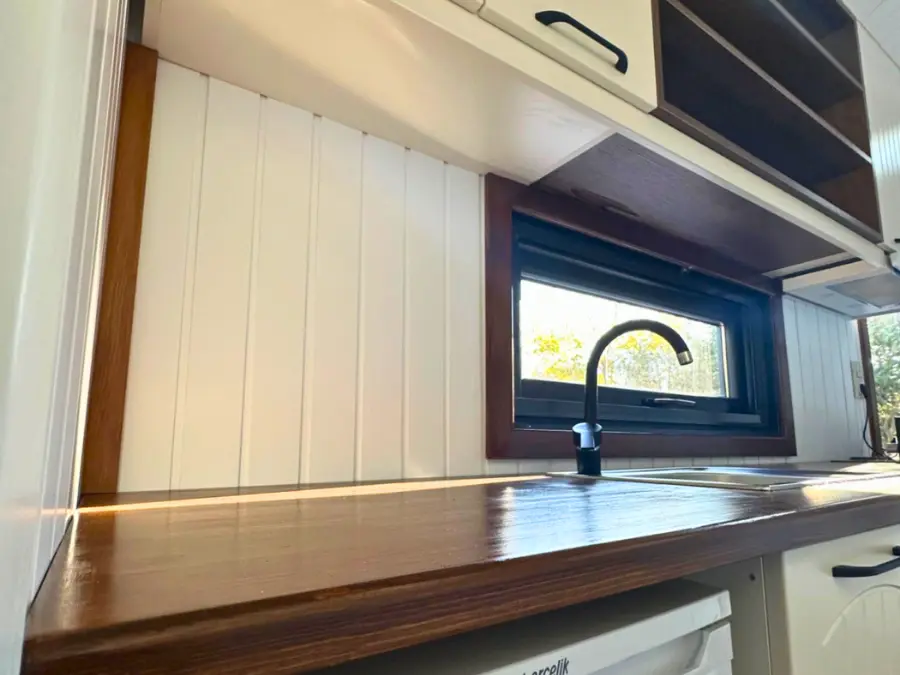 İç Mekân Mutfak Sarkoy Eriklice – Prefabrik / Çelik Ev