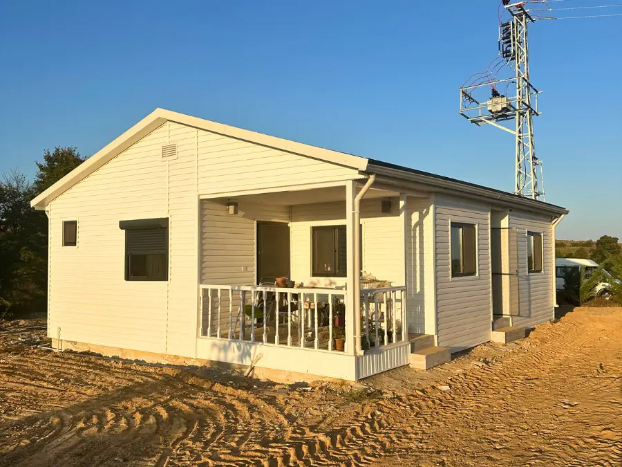 Kırklareli Siding Kaplama Prefabrik Ev – Prefabrik / Çelik Ev