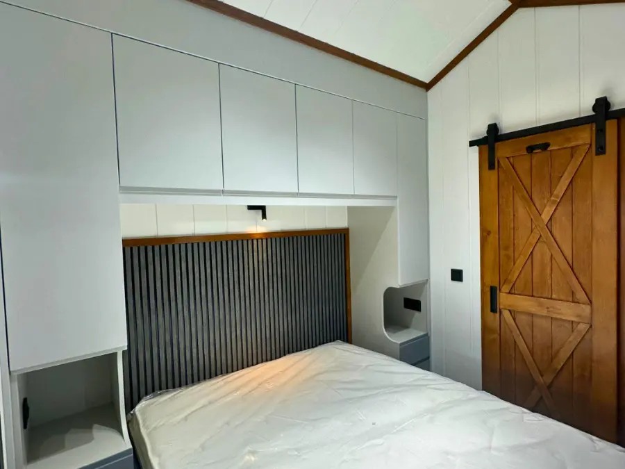 Modern Yatak Odası Dolap – Prefabrik / Çelik Ev