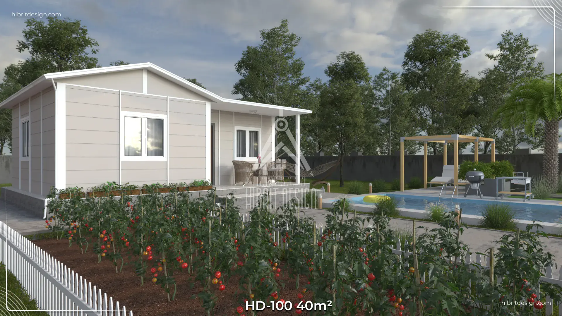 tek katlı prefabrik ev hd 100 2