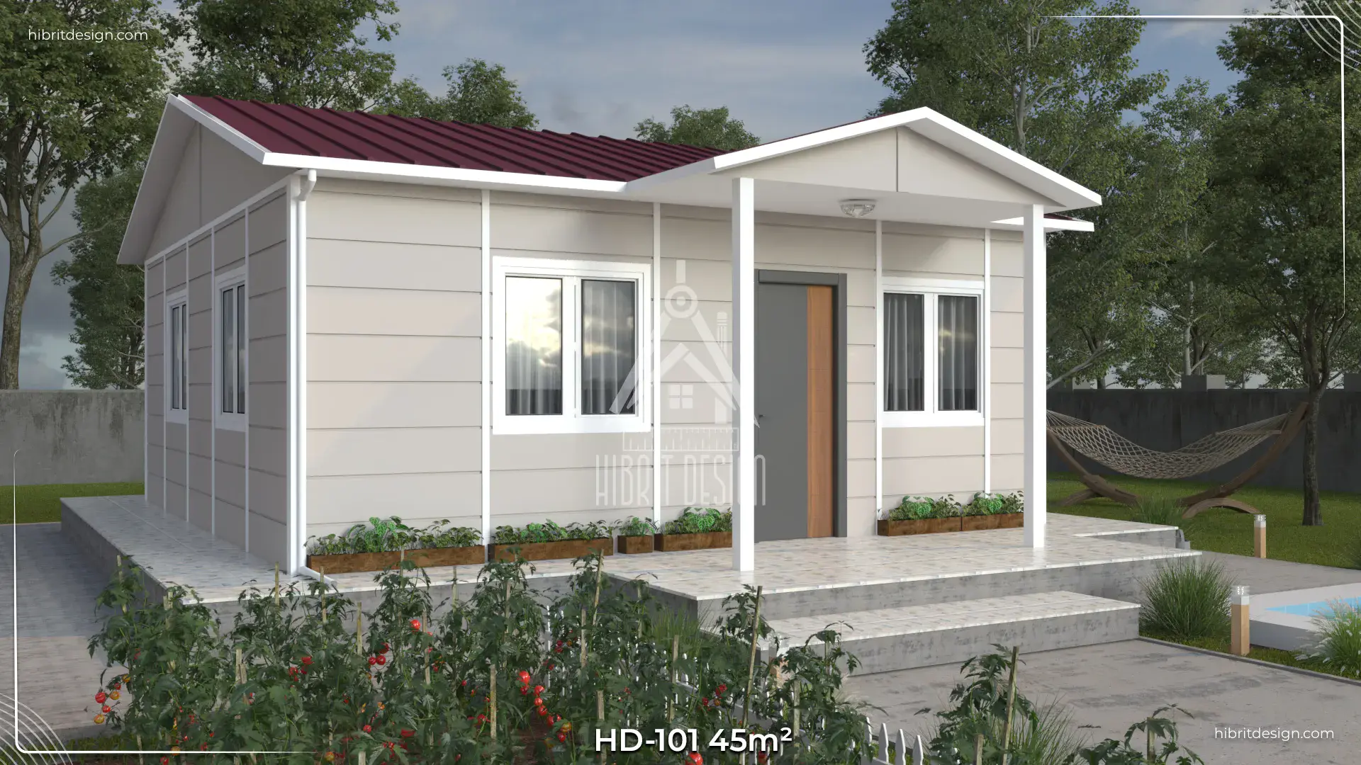 tek katlı prefabrik ev hd 101 2