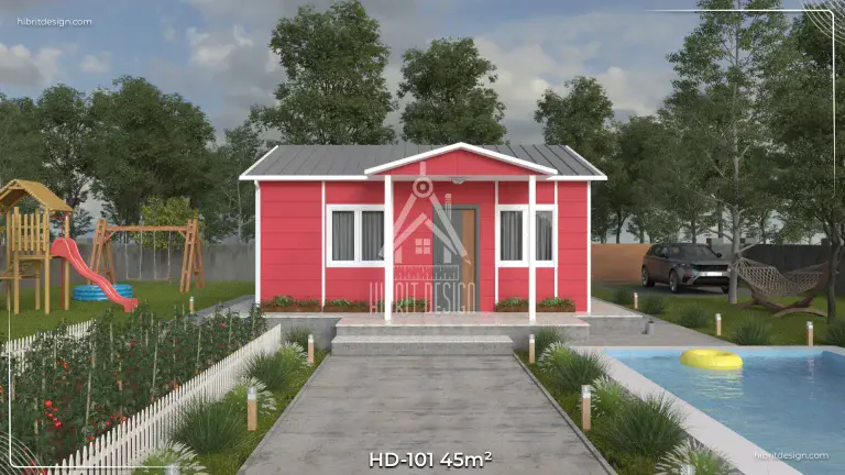 tek katlı prefabrik ev hd 101 5