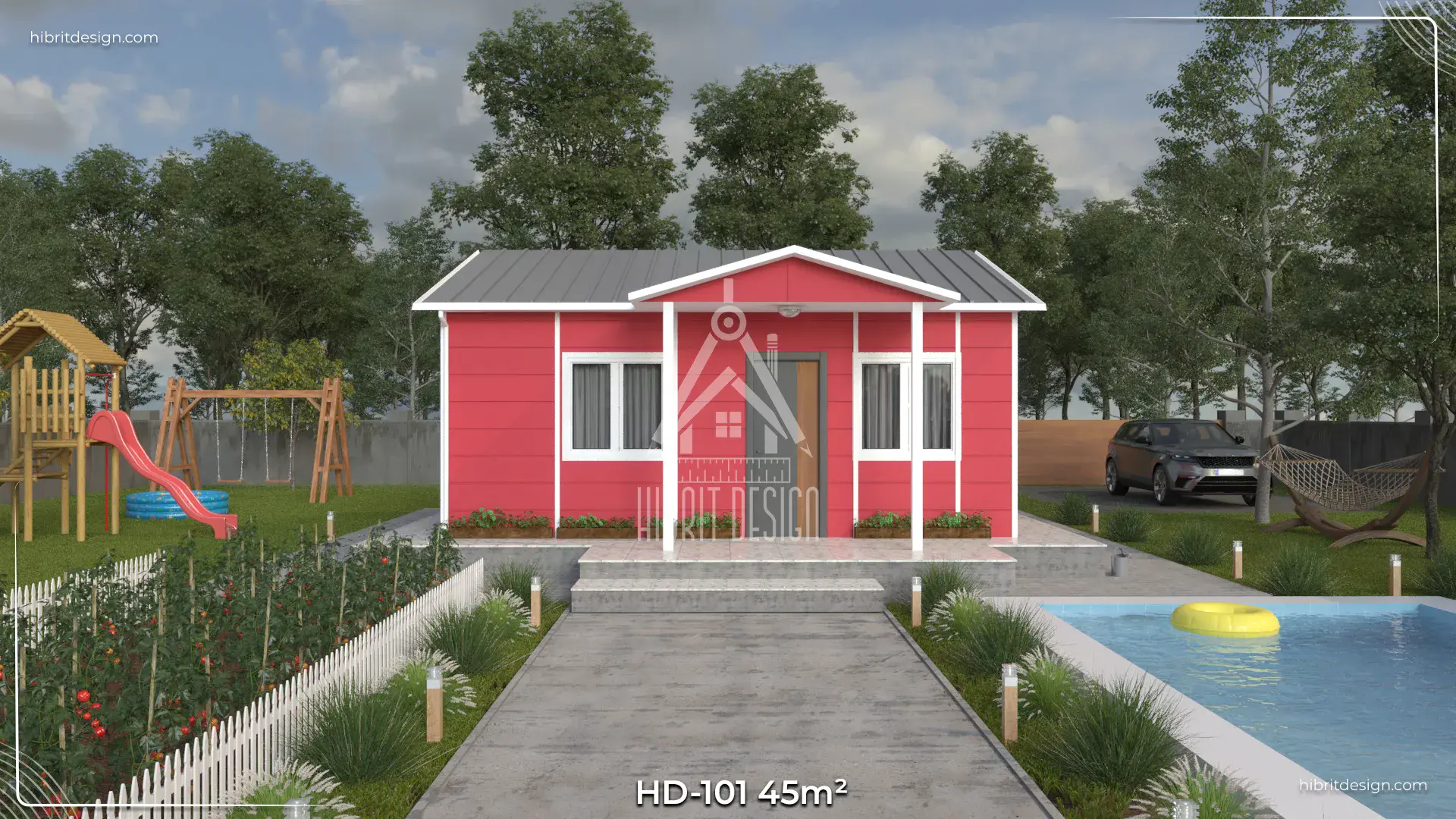 tek katlı prefabrik ev hd 101 5