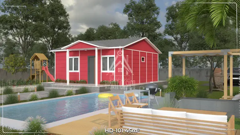 tek katlı prefabrik ev hd 101 7